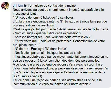 observations sans suite